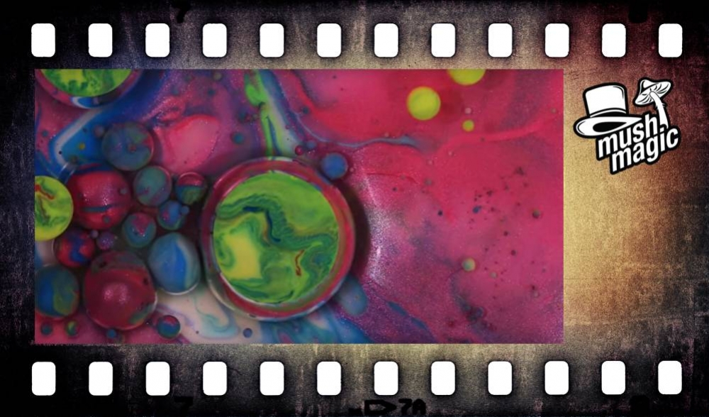 Trippy Video: Dye And Soap Up Close